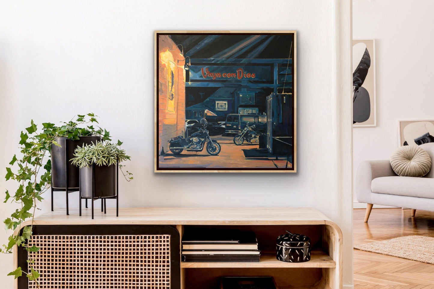 Via Con Dios - 16x16 in. Canvas Print