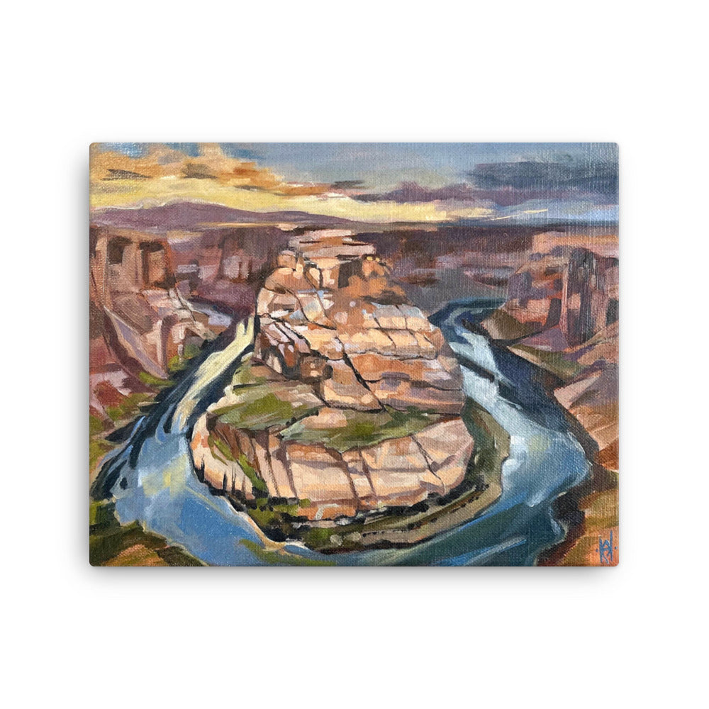 Horseshoe Bend - 16x20 Canvas Print