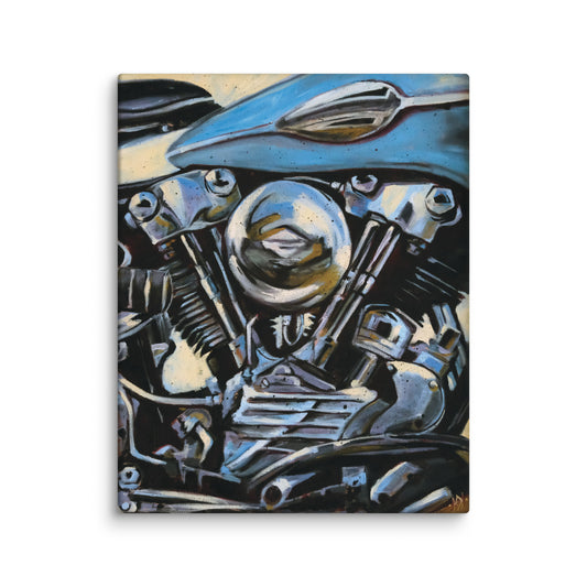 HD Knuck - 16x20 in Canvas Print