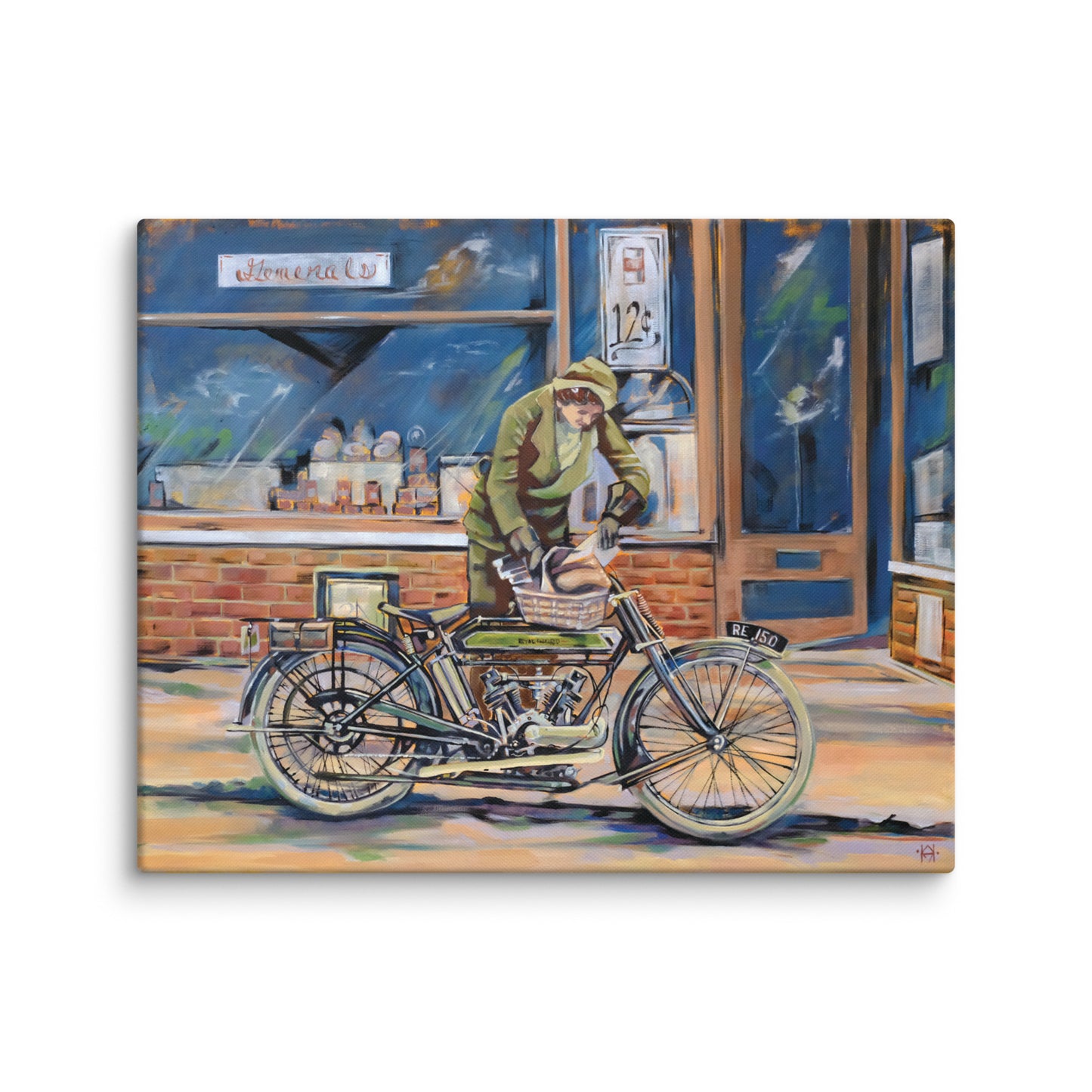 1916 - 16x20 in. Canvas Print