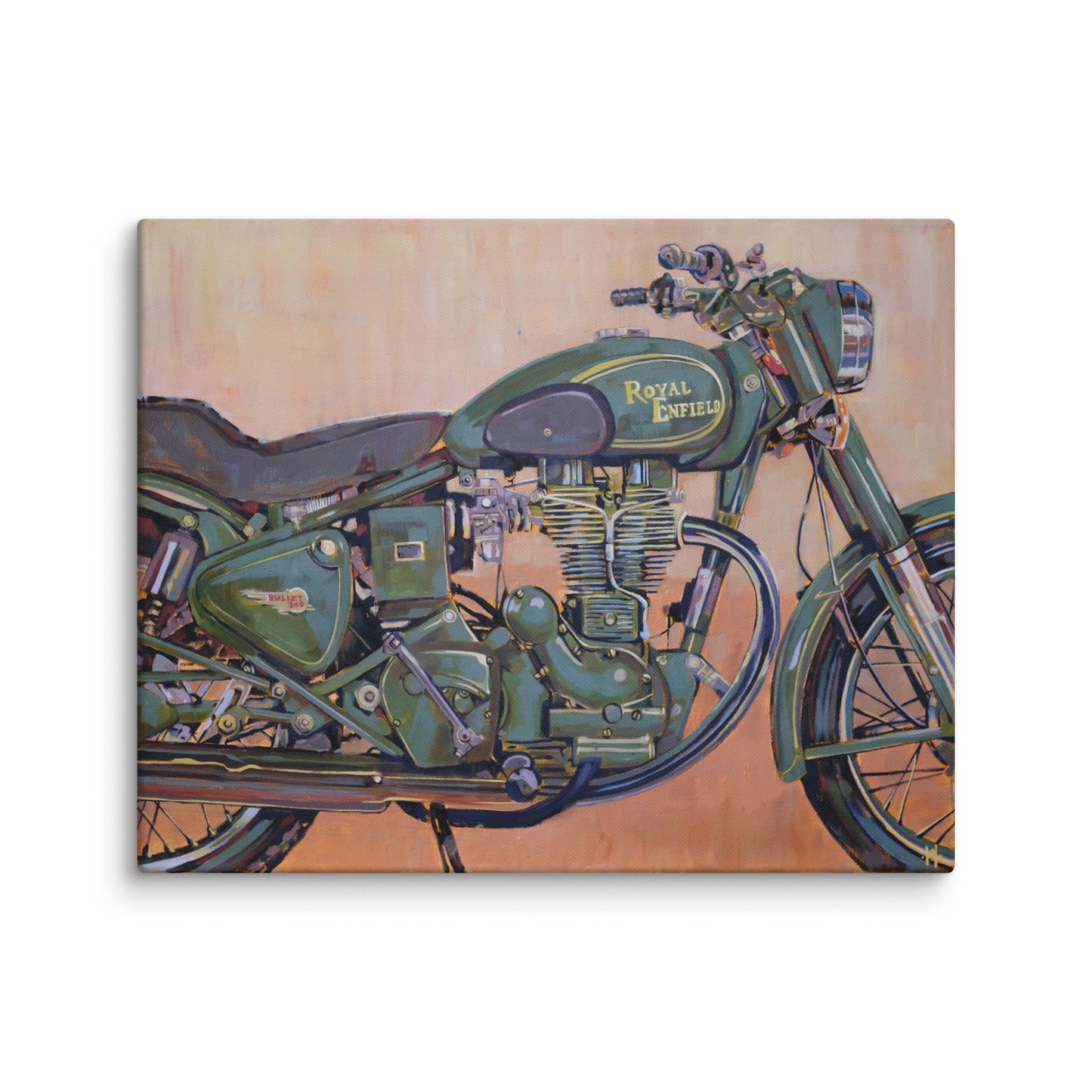 1990 500 Army Bullet - 16x20 in. Canvas Print