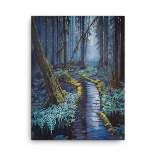 Pacific Northwest - 18x24 Canvas Print