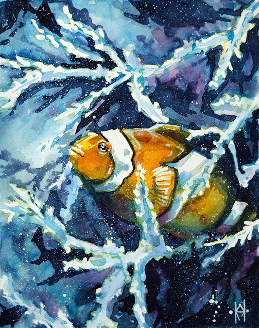 Clown Fish - Original Painting